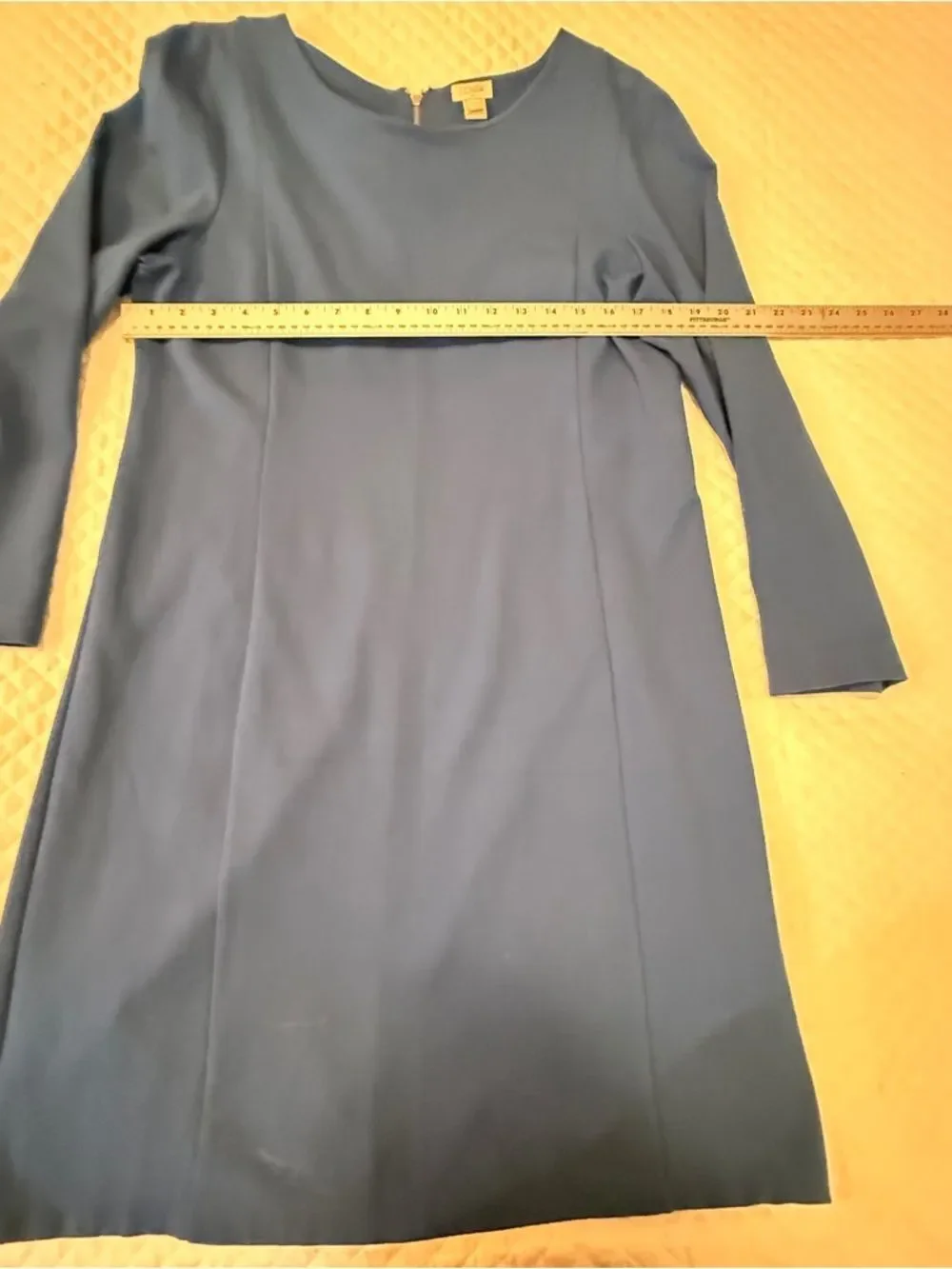 J. Crew Royal Blue Shift Dress Women's Large